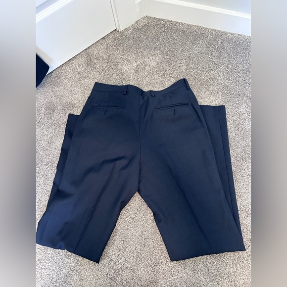 Pronto Uomo Modern Fit Suit Separates Jacket and Pants, Blue, 32 Waist - Picture 6 of 13